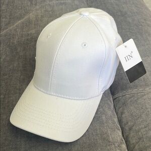 White Baseball Cap